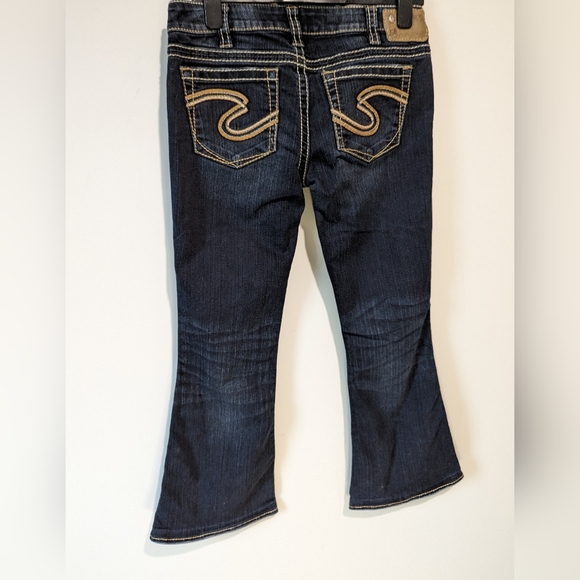 Silver Jeans Frances 22" W30 L33 Dark Wash Flare Jeans - Picture 2 of 8